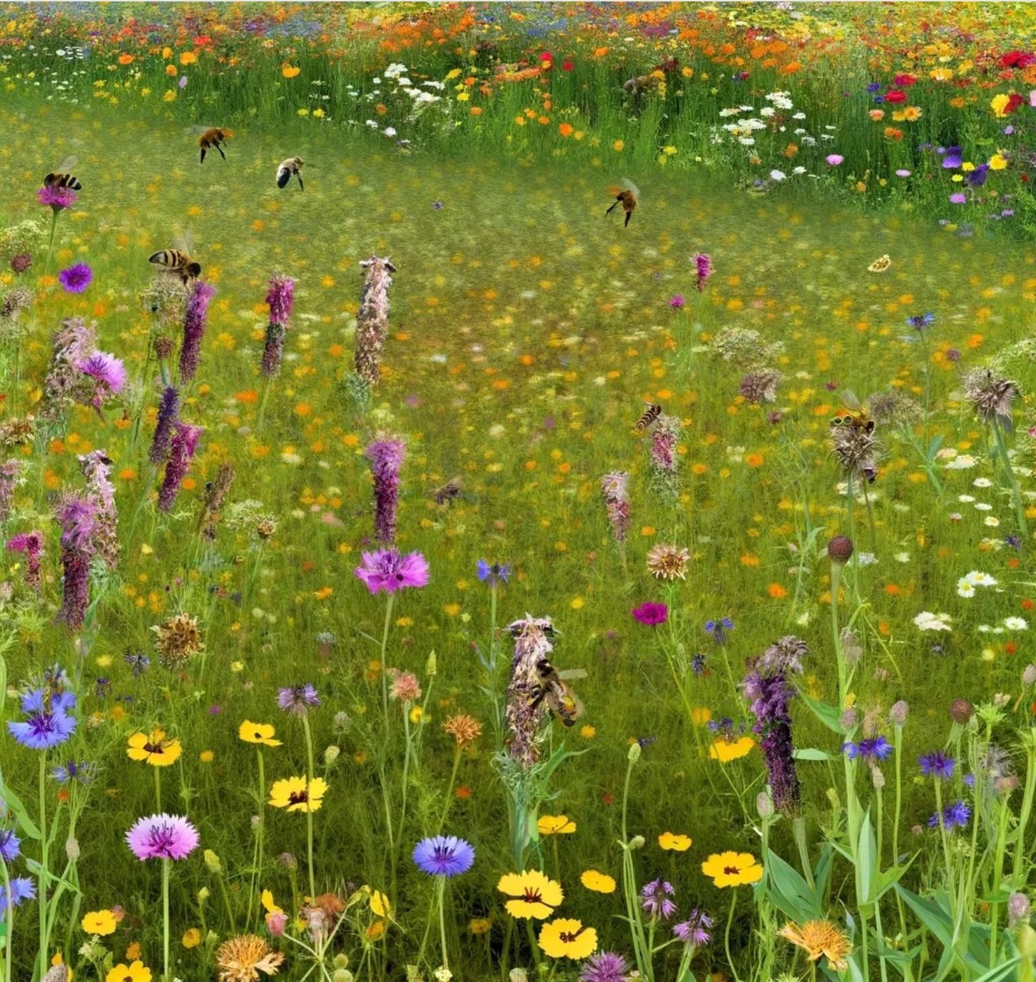 Want an insect haven? Plant a mini wildflower meadow.