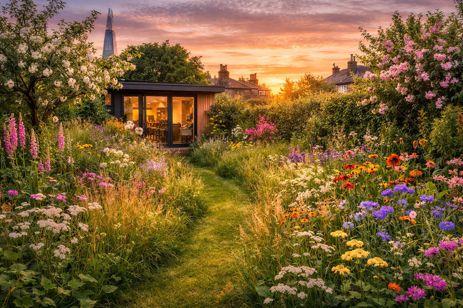 Small Garden Wildlife Haven in Borough, East London