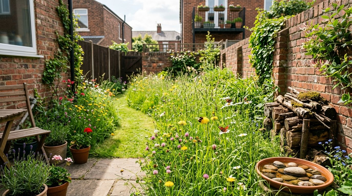 Stop cutting your grass and let nature do its thing. It works